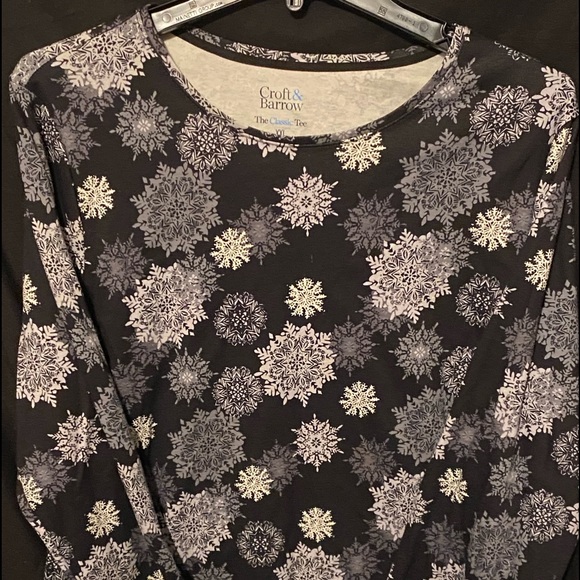 croft & barrow Tops - Long Sleeve Top